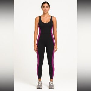 Move Theology Colorblock Athletic Jumpsuit